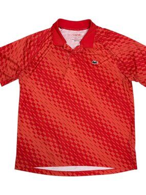LACOSTE NOVAK DJOKOVIC Polo Shirt Activewear Tennis Golf Tee Shirt Mens XL